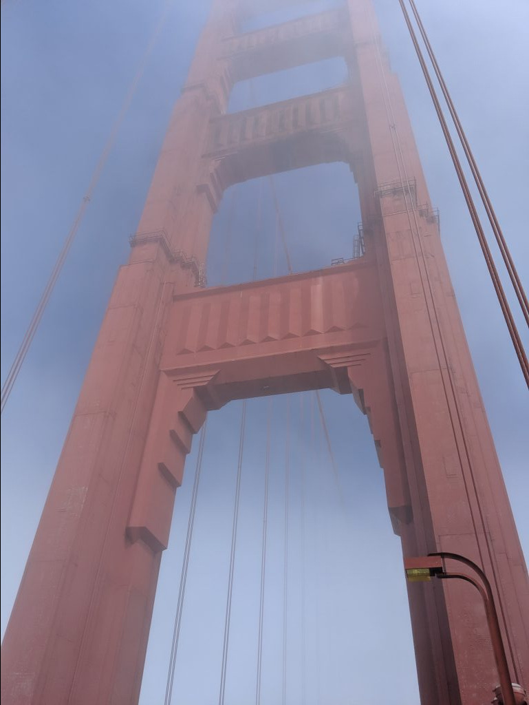 Foggy Golden Gate Bridge 3