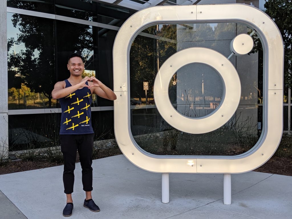 Instagram sign