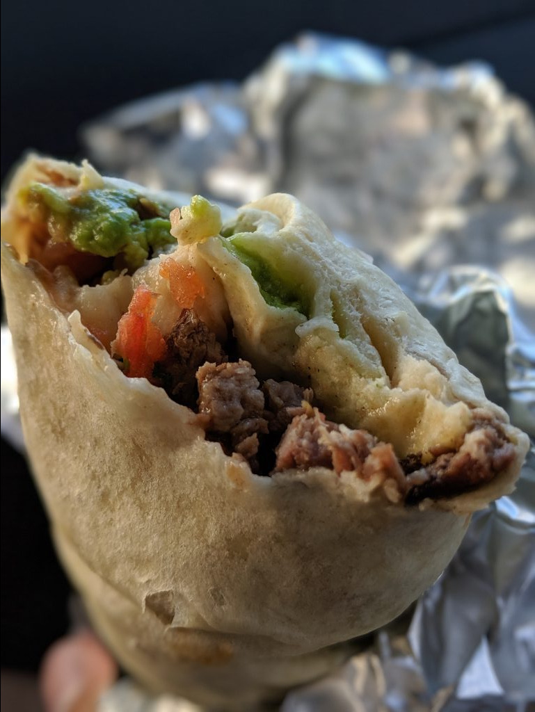 La Taqueria burrito