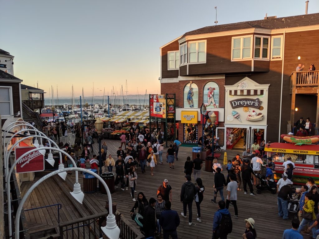 Pier 39 night