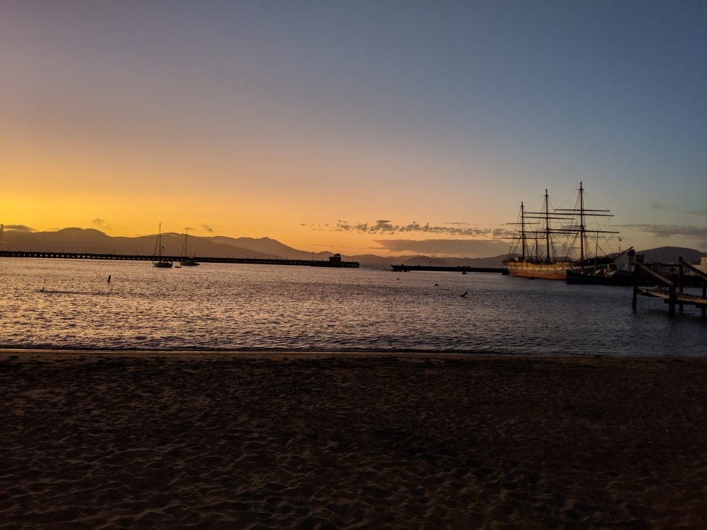 Pier 39 sunset
